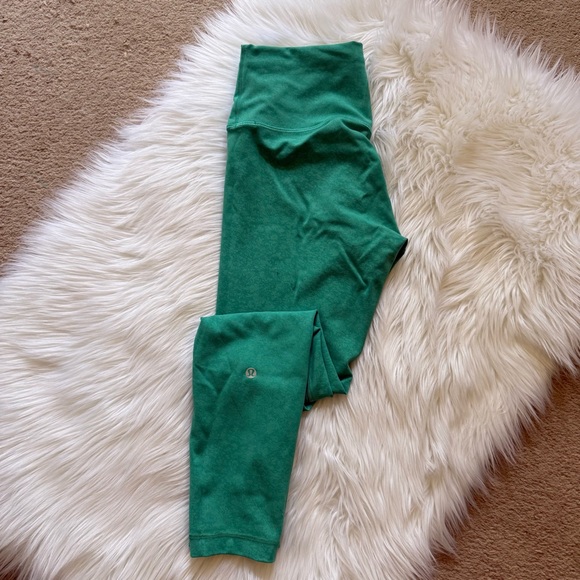 Wunder Train High Rise Tight 25” Blaze Maldives Green Size 8 - Picture 6 of 6